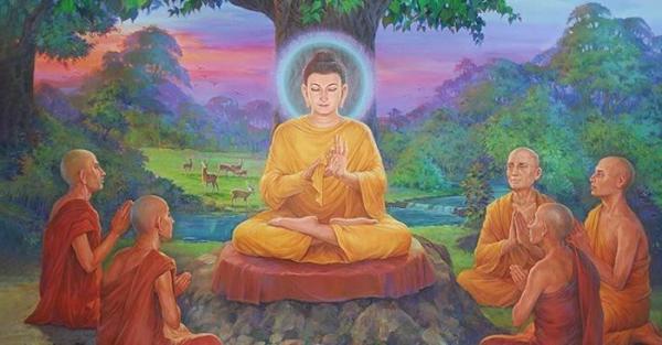 Đức Phật thuyết giảng chánh Pháp